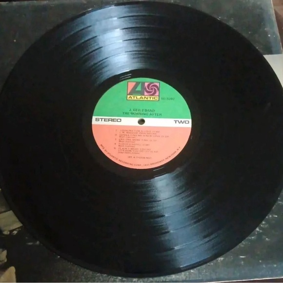 The J. Geils Band LP The Morning After 1971 Atlantic - Picture 4 of 4